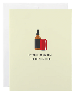 Classy Cards Greeting Card - Rum & Cola