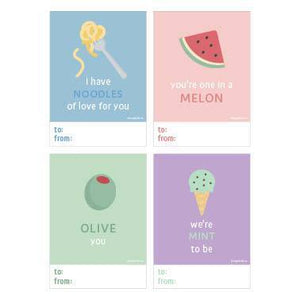 Classy Cards Love Notes - Foodie Collection