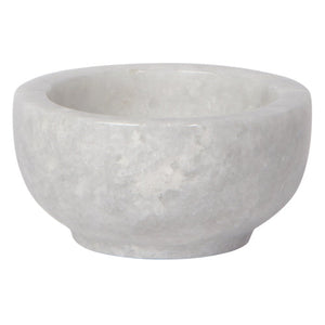 Bowl - 3" White Marble