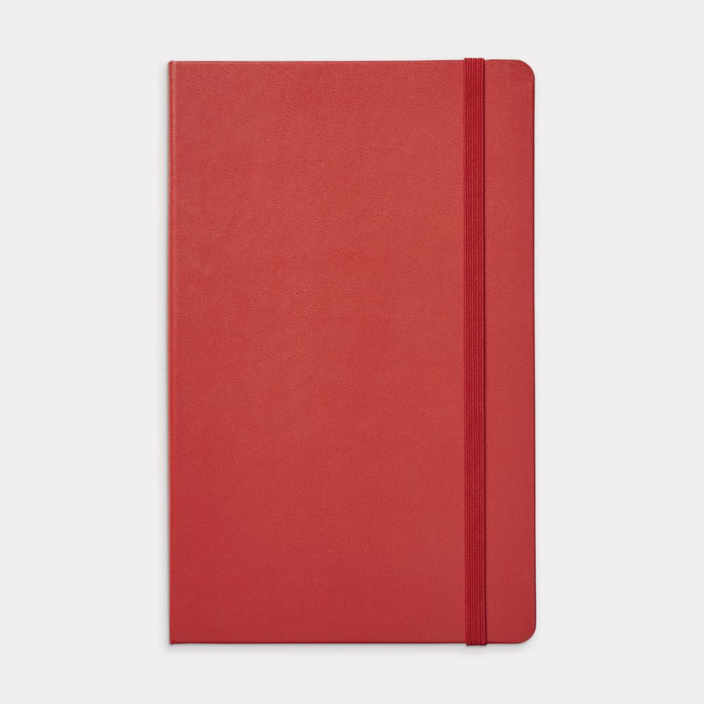 Moleskine Notebook Classic Medium Red Hard Cover - Lined