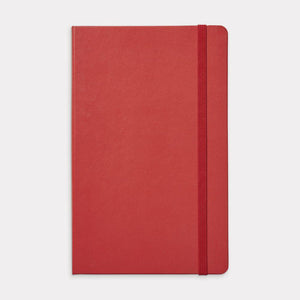 Moleskine Notebook Classic Medium Red Hard Cover - Plain
