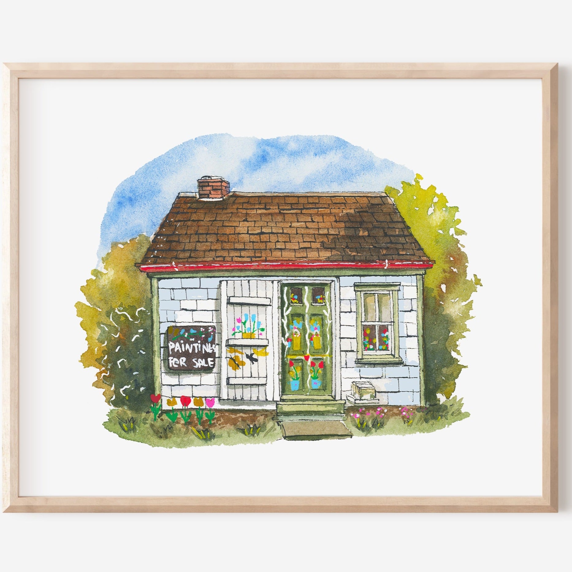 Janna Wilton Art Print - Maude Lewis House 8x10