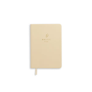 Linnea Vegan Leather A6 Pocket Diary - Cream