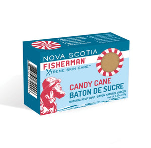 Nova Scotia Fisherman Soap Bar - Candy Cane
