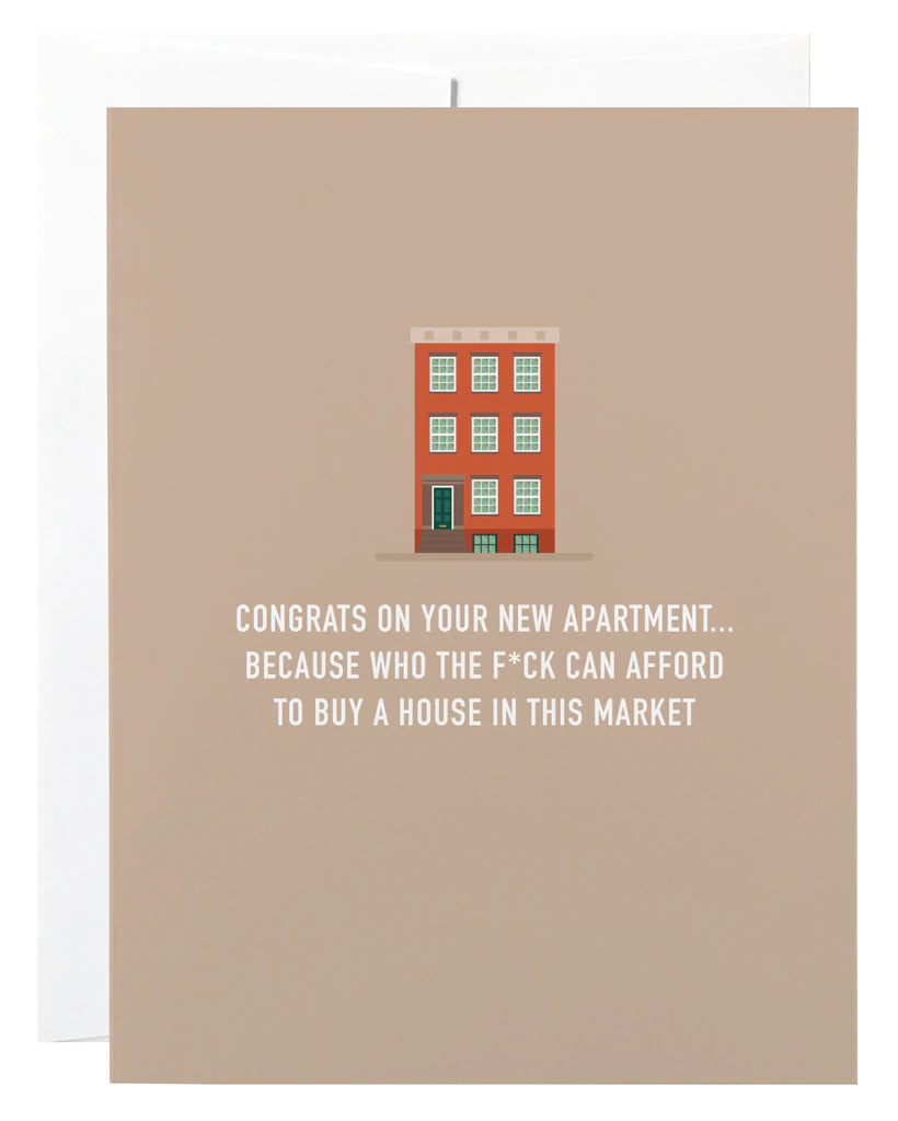 Classy Cards Greeting Card - New Apartment