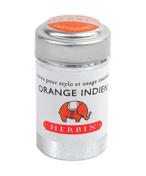 J. Herbin Ink Cartridges - Orange Indien