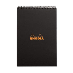 Rhodia Notepad Coil N° 16 Lined - Black