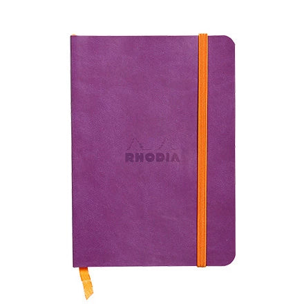 Rhodia Soft Cover Notebook - A6 Purple Lined