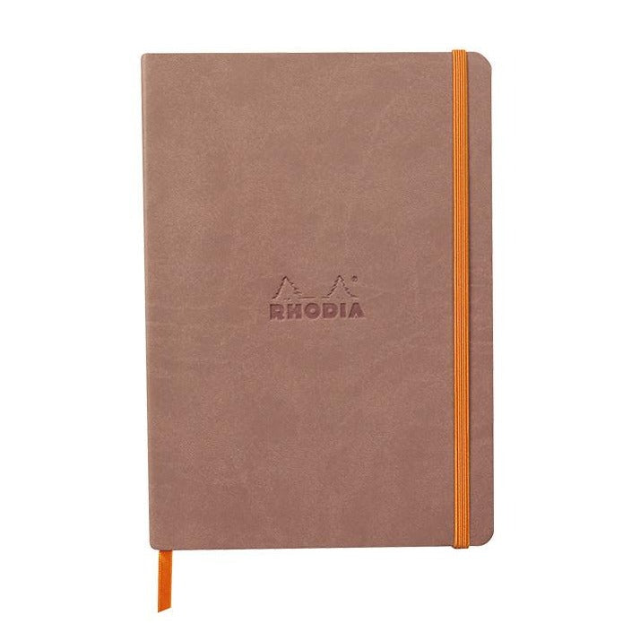 Rhodia Soft Cover Notebook A5 Lined - Rosewood