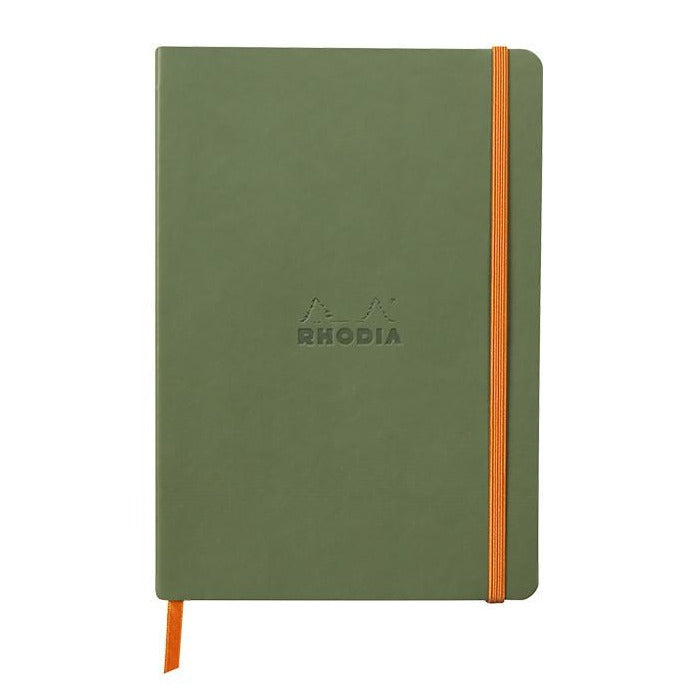 Rhodia Soft Cover Notebook A5 Dot Grid - Sage