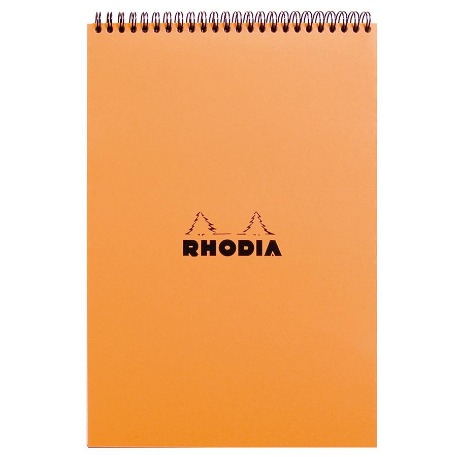 Rhodia Notepad Coiled N° 18 A4 Dot - Orange