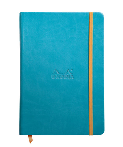 Rhodia Soft Cover Notebook A6 Lined - Turquoise