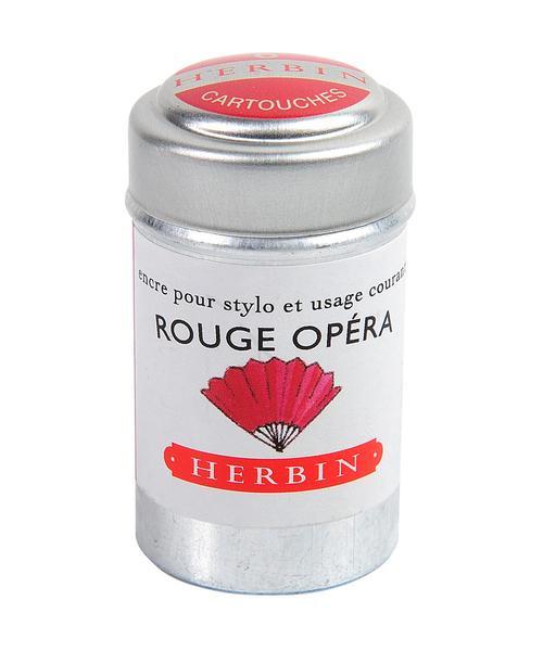J. Herbin Ink Cartridges - Rouge Opera