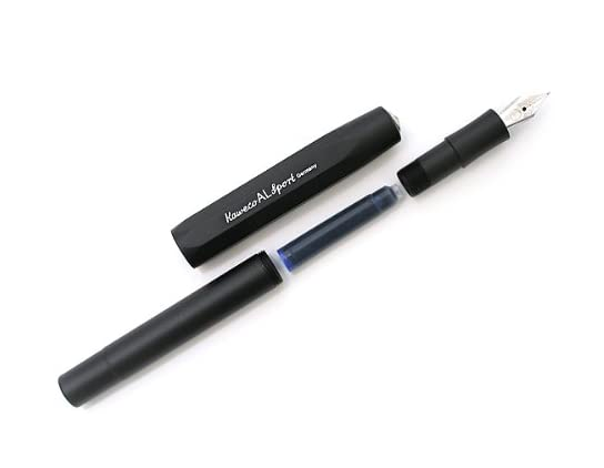 Kaweco AL Sport Fountain Pen - Black Medium