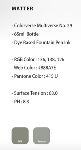 Colorverse Bottled Ink Set - Matter + Anti-Matter