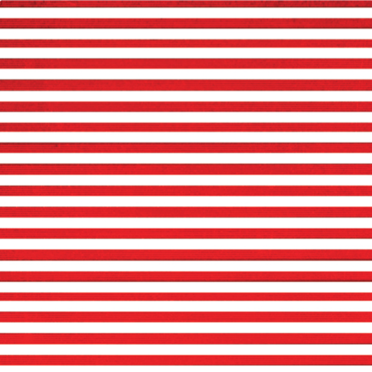 Jumbo Roll Wrap - Red White Stripe