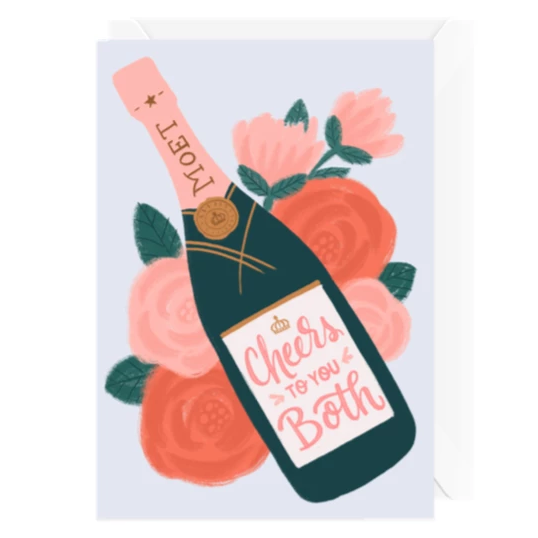 Hello Sweetie Design Greeting Card - Cheers To You Both