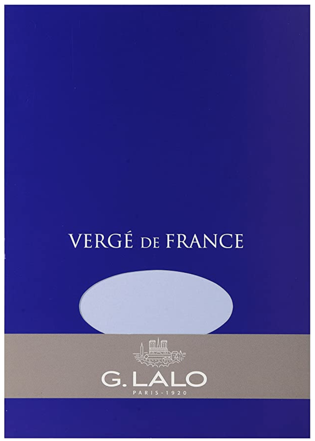 G. Lalo Vergé de France Writing Block - A5 Blue