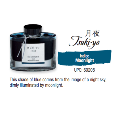 Pilot Iroshizuku Bottle Ink 50ml - Tsuki-yo