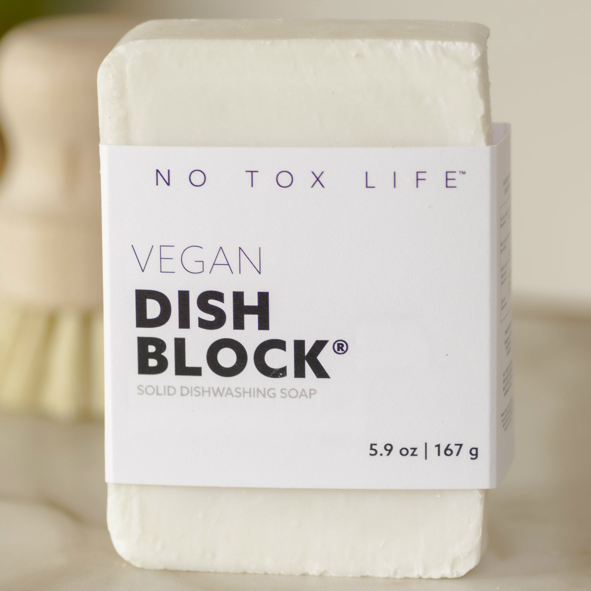 No Tox Life - DISH BLOCK Zero Waste Dish Washing Bar