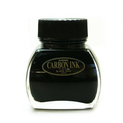 Platinum Bottled Ink - Black Carbon 60ml