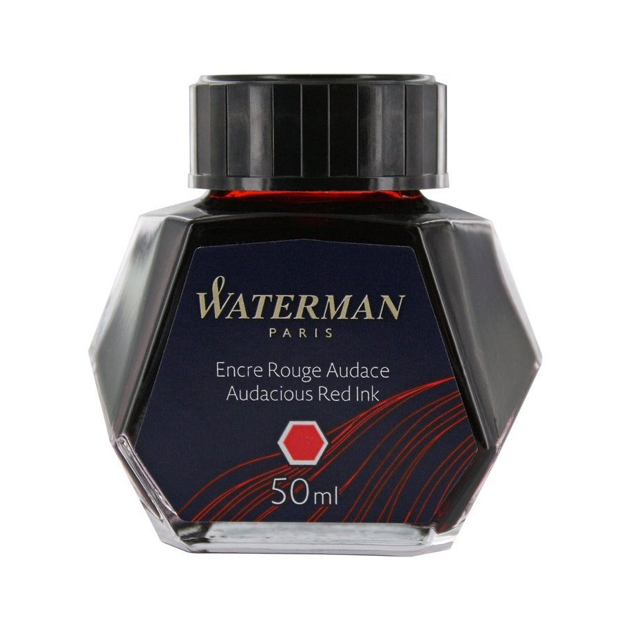Waterman Bottled Ink - Audacious Red