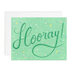 Wildberry Studio Greeting Card - Hooray!