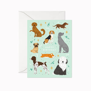 Linden Paper Co. Greeting Card - Dog Birthday