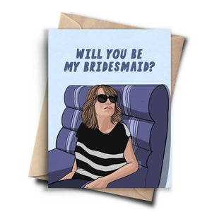 Greeting Card - By My Bridesmaid
