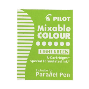 Pilot Cartridge Ink - Mixable Colour - Light Green