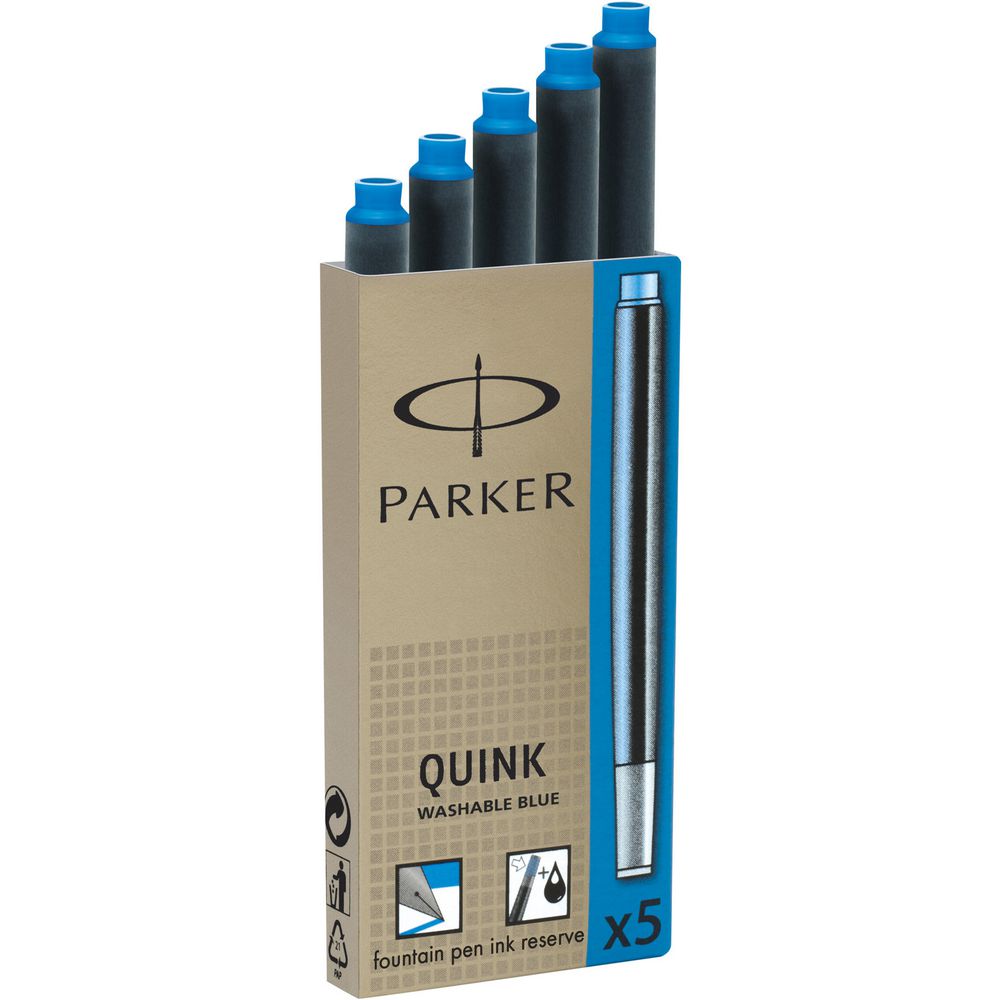Parker - Fountain Pen Cartridges - Blue