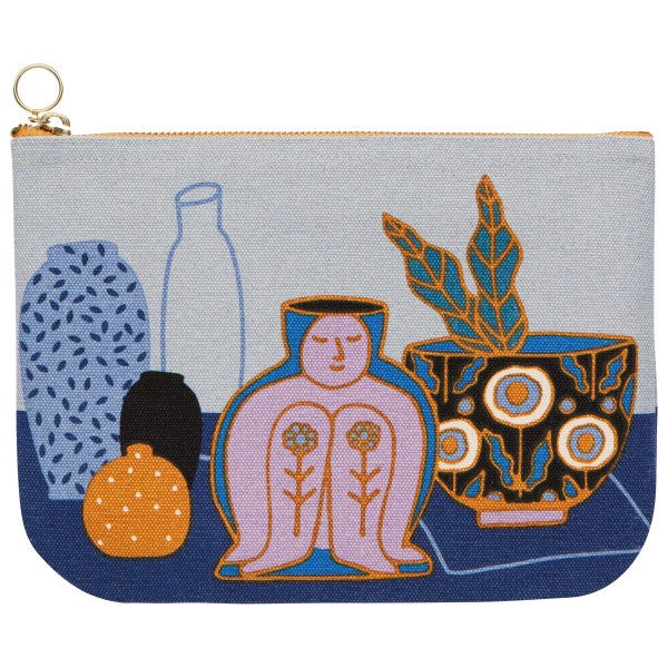 Large Zip Pouch - Still Life