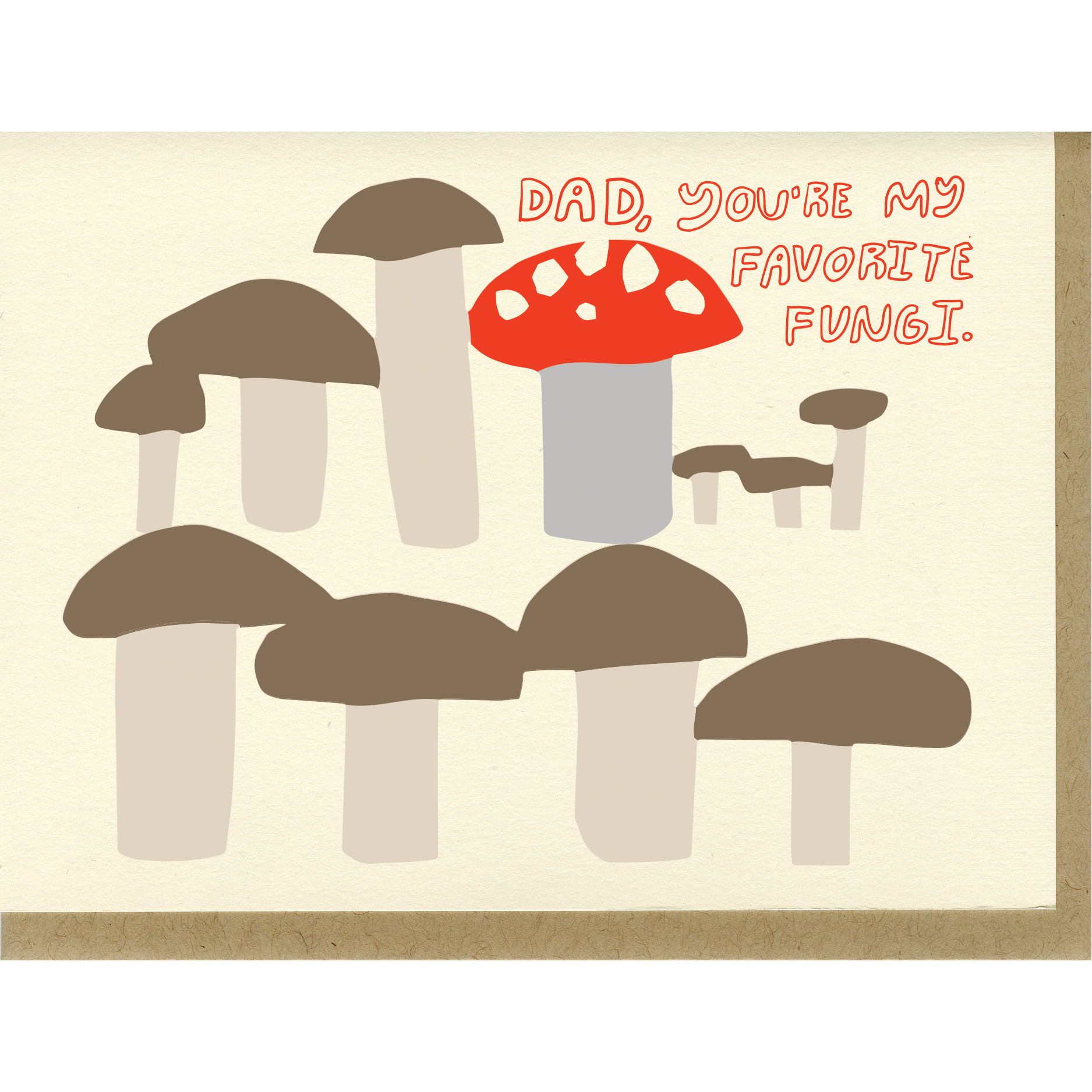 People I've Loved Greeting Card - Fungi