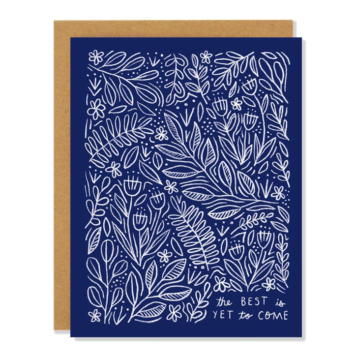 Badger & Burke Greeting Card - The Best Is Yet To Come