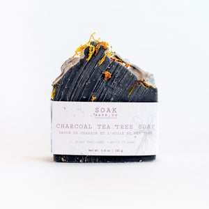 Soak Bath Co Soap - Charcoal Tea Tree
