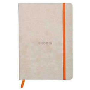 Rhodia Soft Cover Notebook A5 Dot Grid - Beige