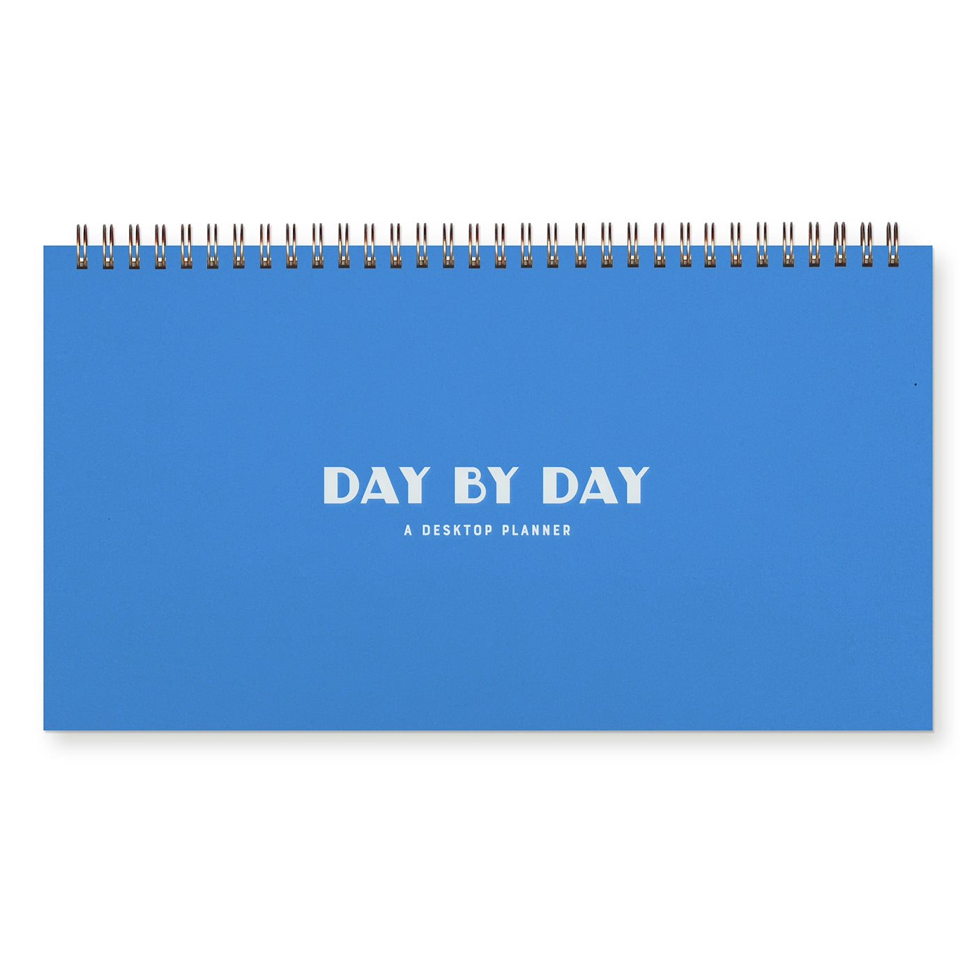 Day By Day Undated Planner - Blue