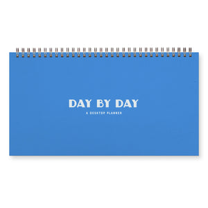 Day By Day Undated Planner - Blue