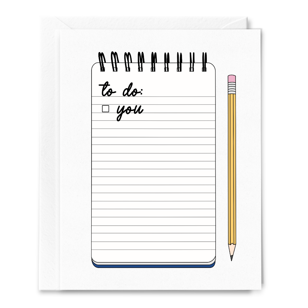 Greeting Card - To Do