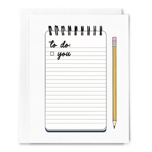 Greeting Card - To Do