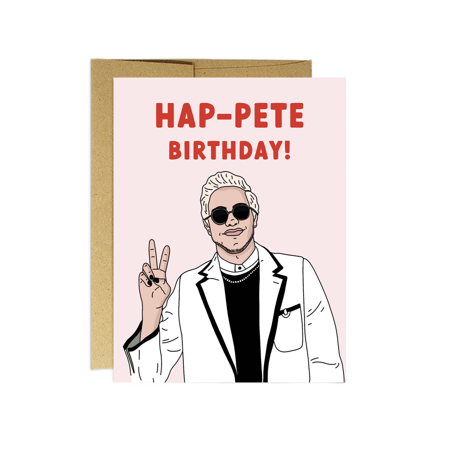 Party Mountain Greeting Card - Hap-Pete Birthday