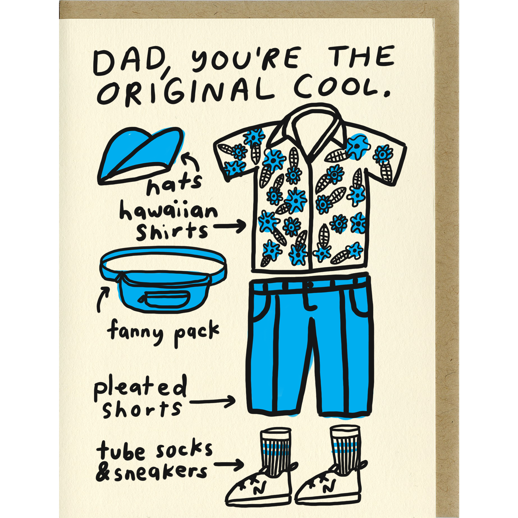 People I've Loved Greeting Card - Dad, You're The Original Cool