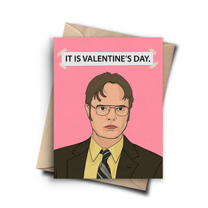 Greeting Card - The Office Valentine