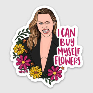 Sticker - Miley Cyrus Flowers