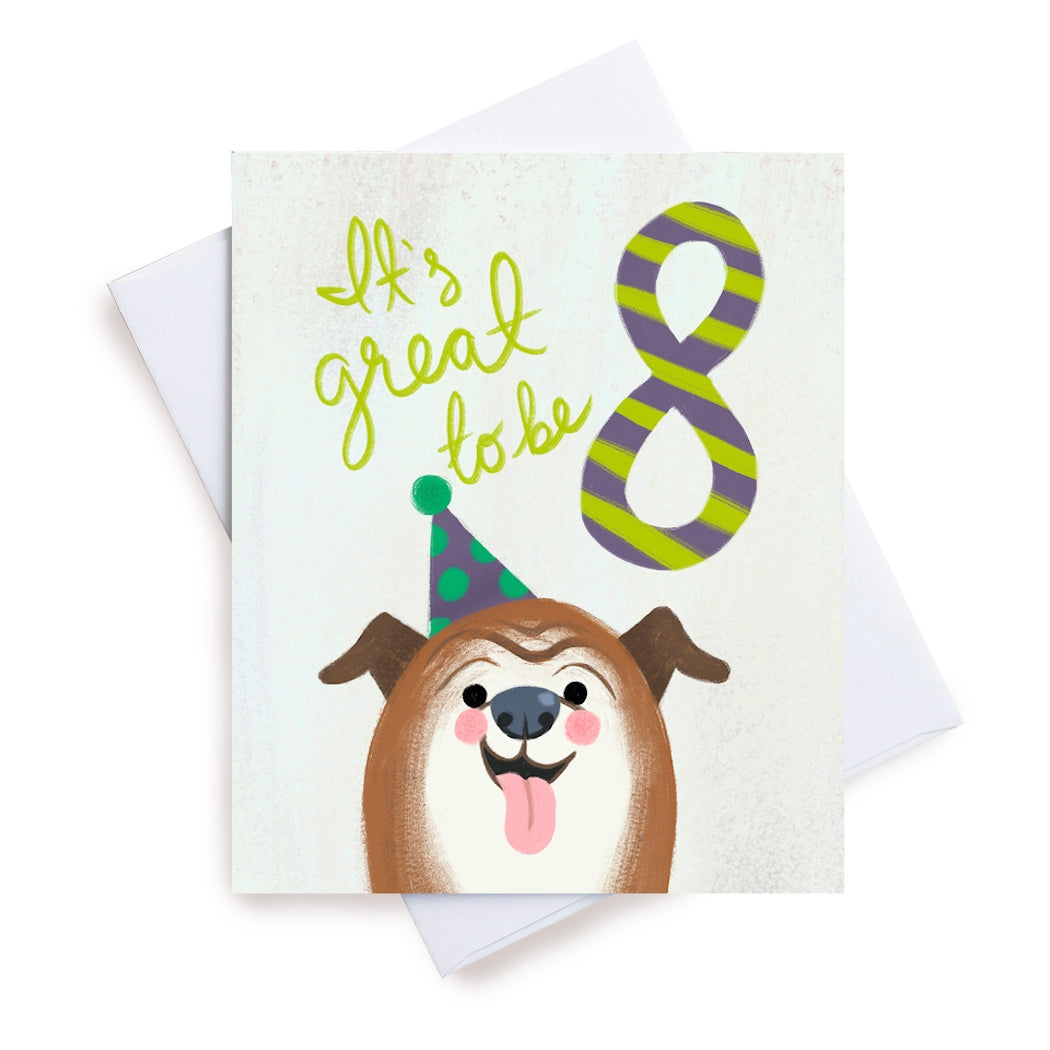 Meaghan Smith Greeting Card - It's Great To Be 8