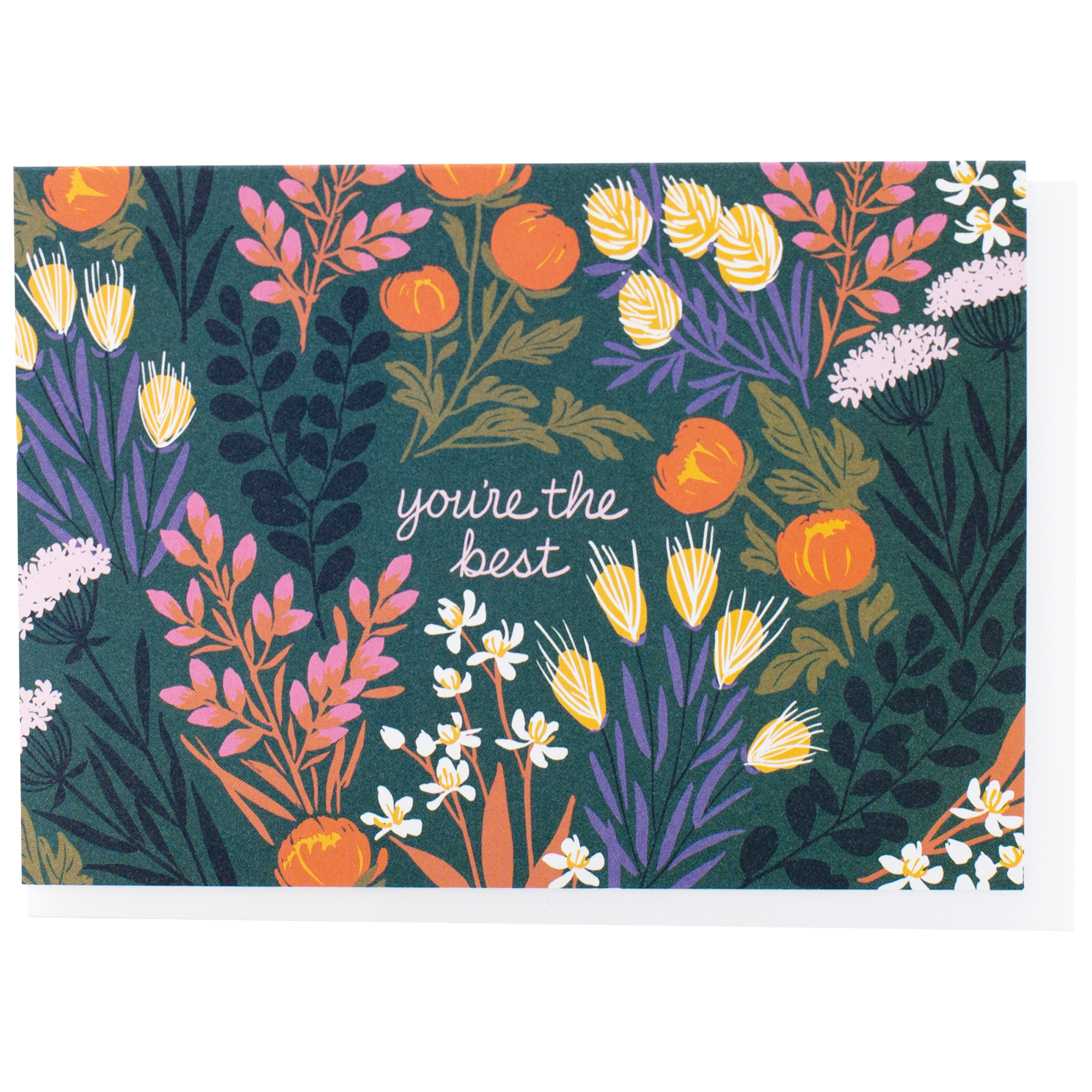 Smudge Ink Greeting Card - You're The Best