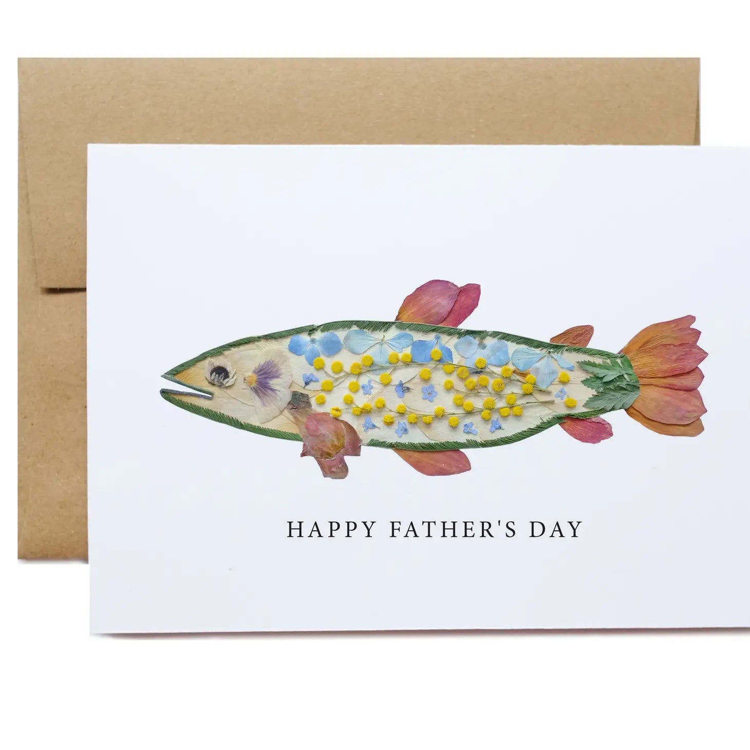 Seek & Bloom Greeting Card - Happy Father's Day Trout