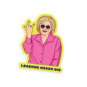 Sticker - Betty, Legends Never Die