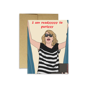 Party Mountain Greeting Card - Bridesmaids Ready To Party
