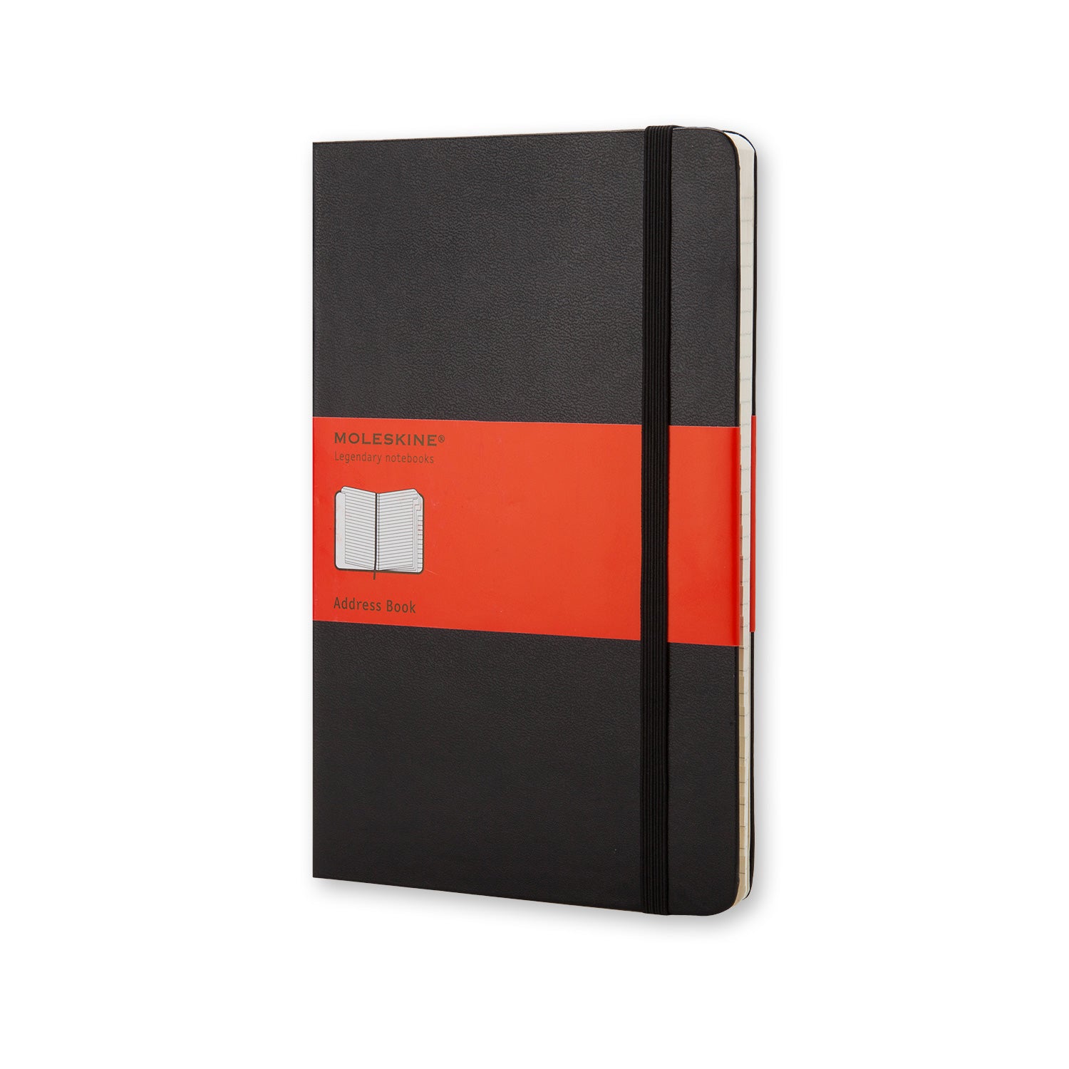 Moleskine Address Book - Large Black Hard Cover